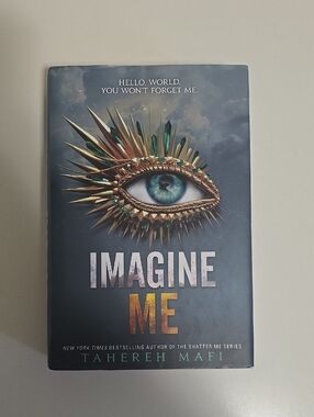 Imagine Me by Tahereh Mafi - Dark Teal & Gold Hardcover
